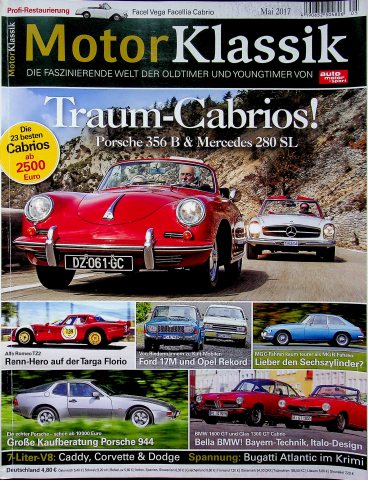 Deckblatt Motor Klassik (05/2017)